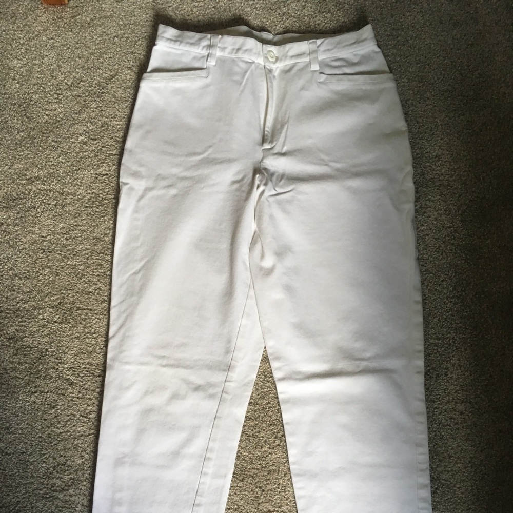 Telluride White High-rise Pants (Women)🛍